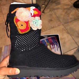 womens classic croquet ugg boots